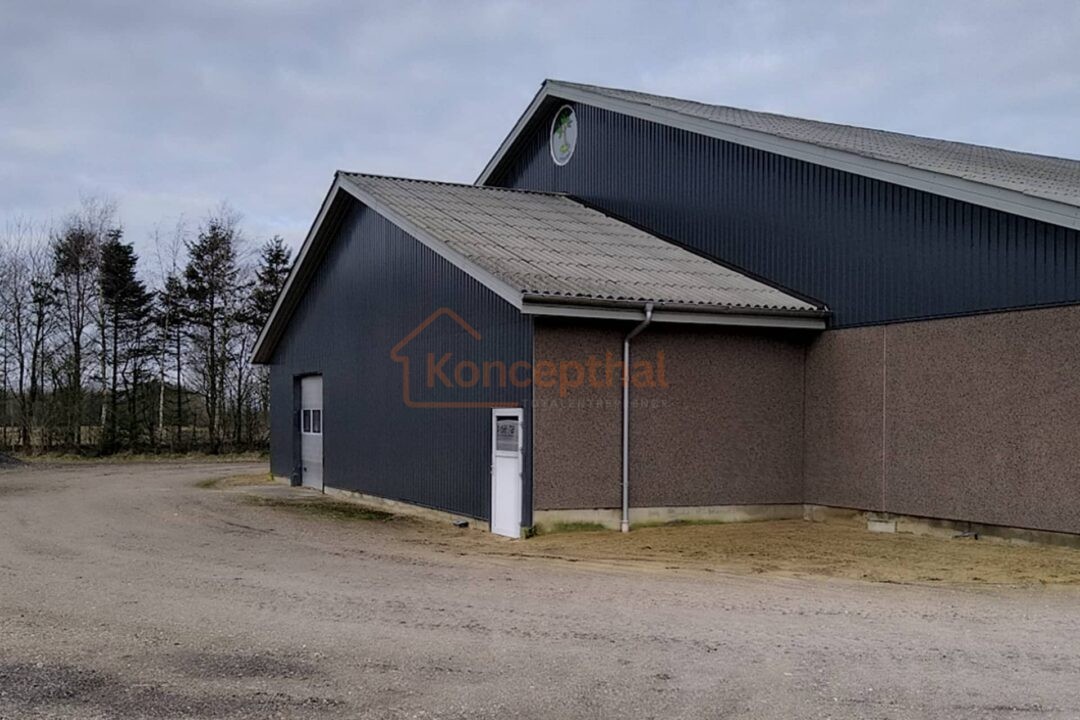 Staldbygning i beton
