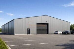Industriel lagerbygning